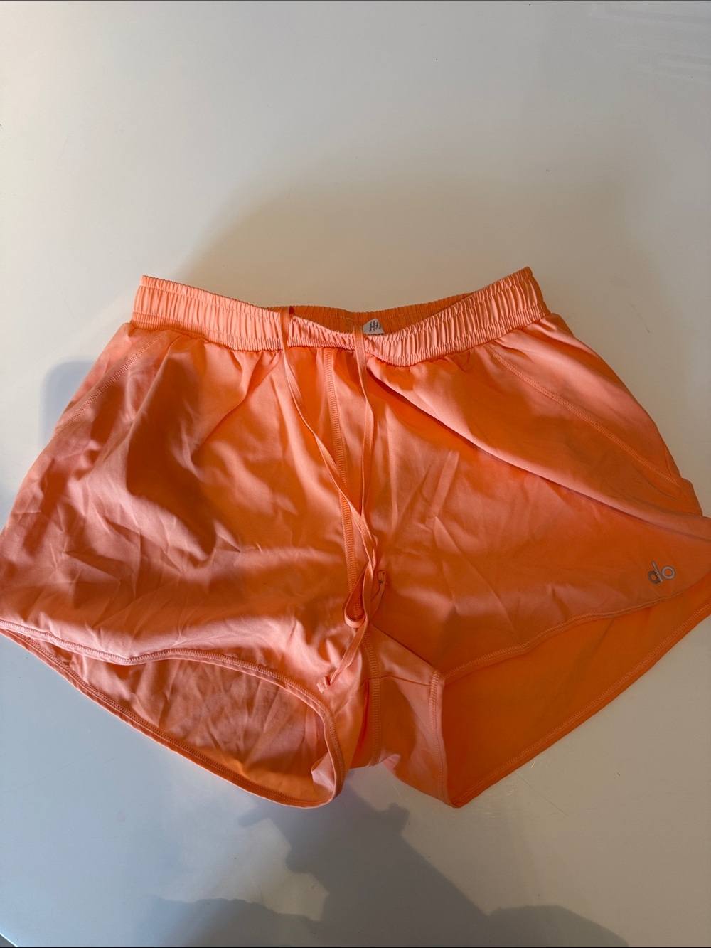 ALO Yoga Women's Coral Athletic Running Shorts
